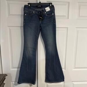 Express Bell Flare Low Rise Women's Jeans Size 4R